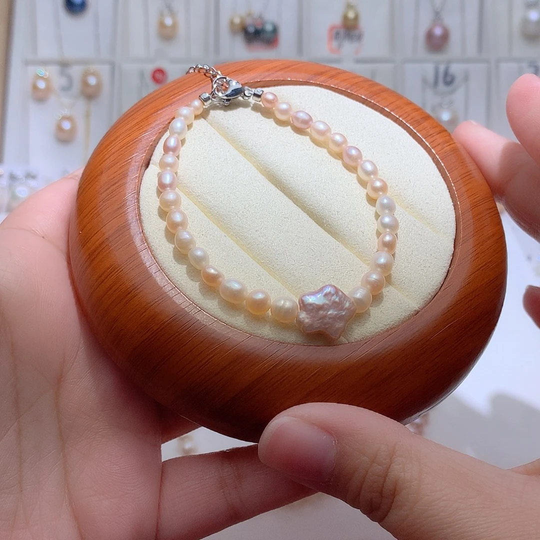 淡水珍珠手链未镶嵌CC