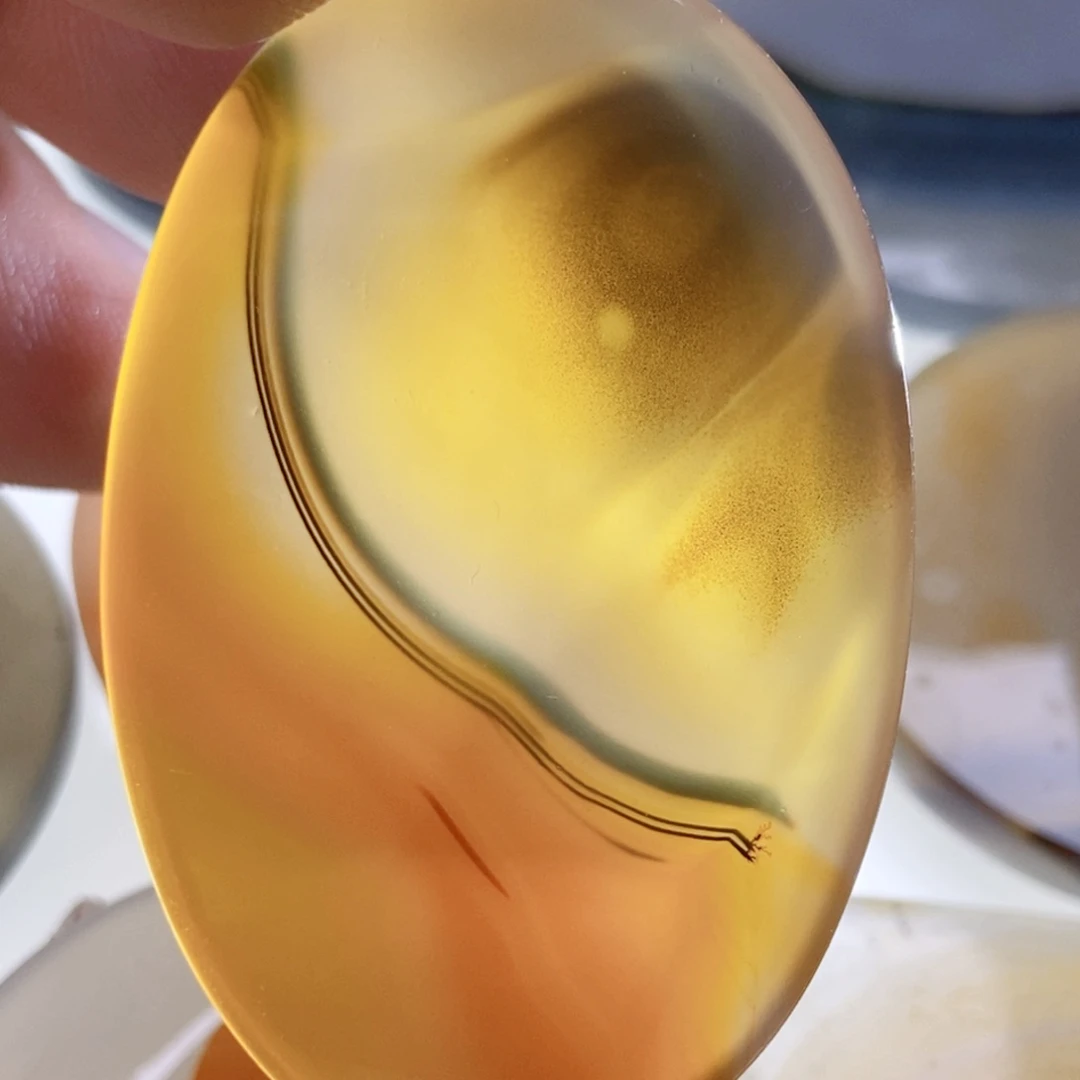 【闪购商品】玛瑙/玉髓颈饰未镶嵌苹**了