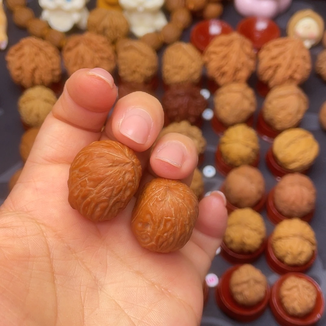 小***4把件文玩核桃半壁