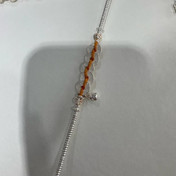 足银手链 足银手链手串银饰