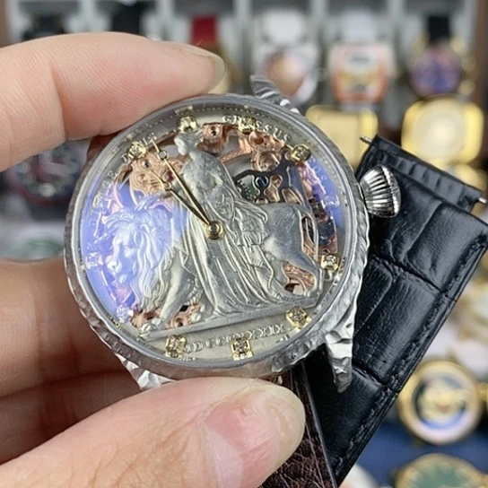 钢金属合金人工动能机芯