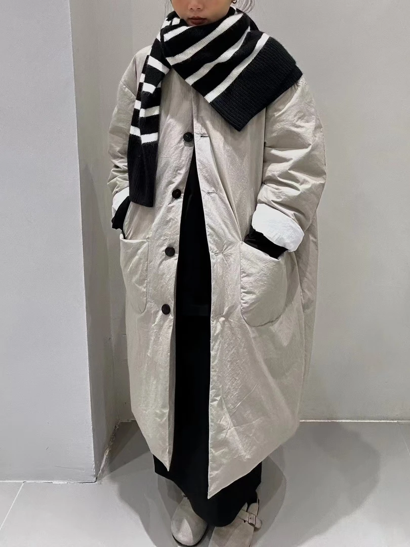 2024设计师款 美国进口高密 匹马棉 古法盐缩工艺保暖冬季鹅绒服