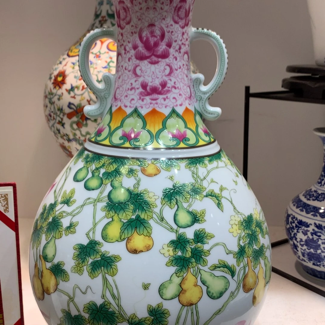 景德镇陶瓷花瓶摆件