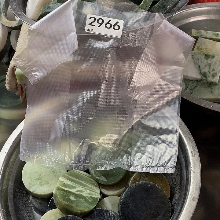汉***老蛇纹石玉未镶嵌手镯