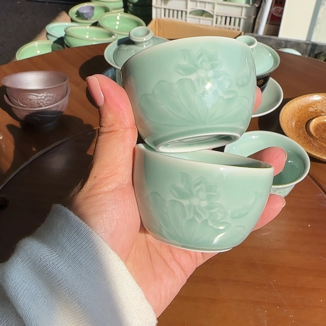 龙泉敬悦青瓷品茗杯