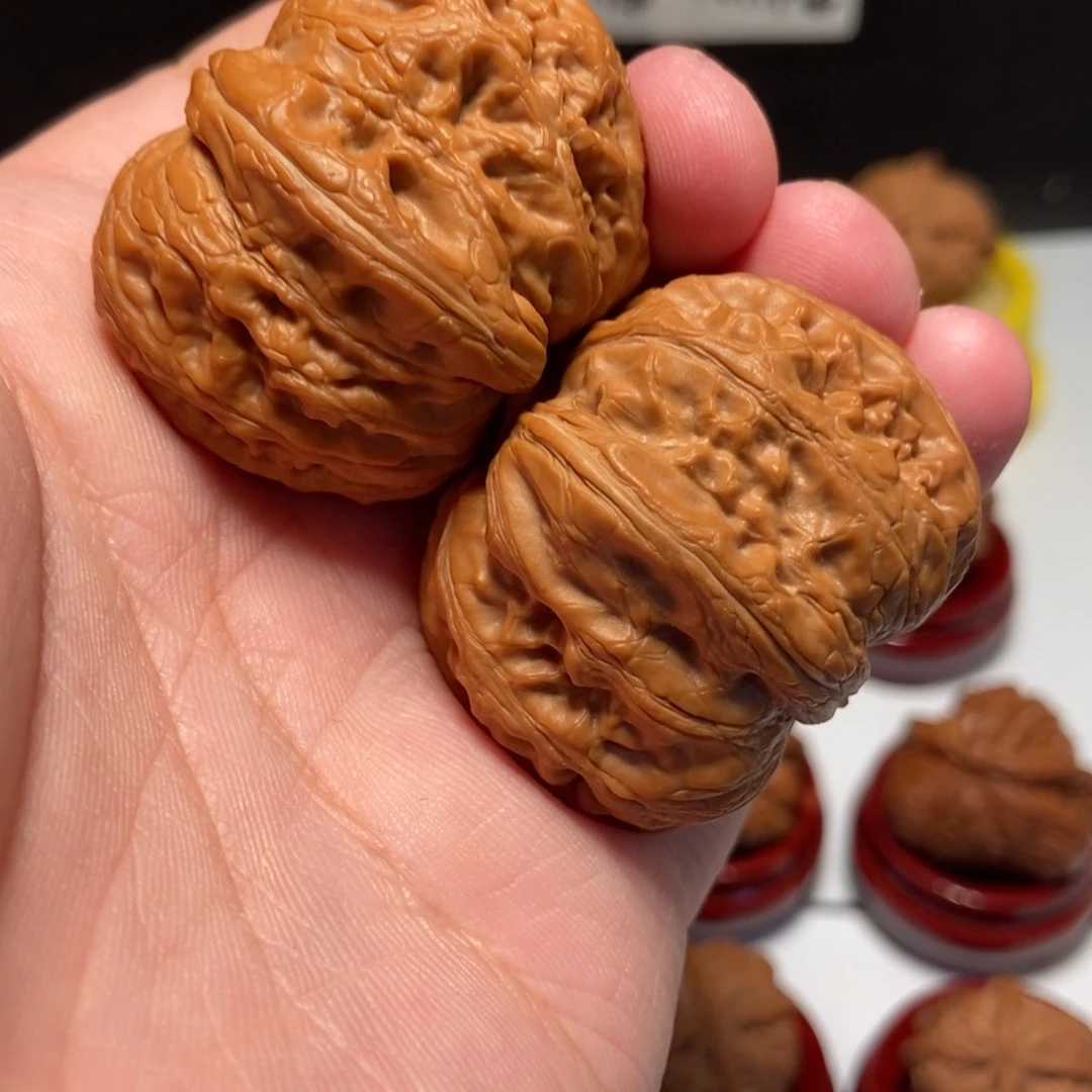 吊坠文玩核桃元宝42尺11