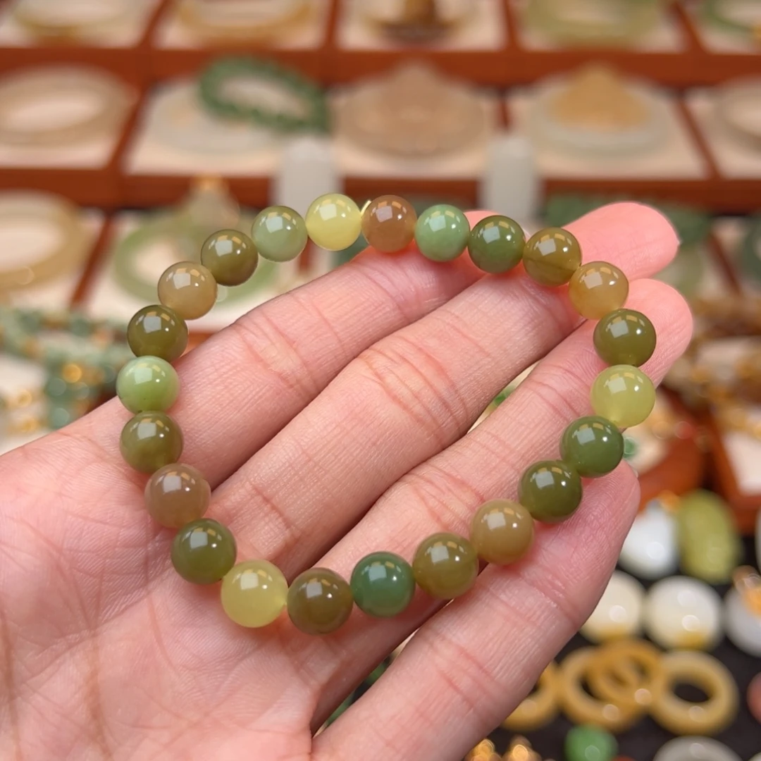 和田玉未镶嵌手链包容福利