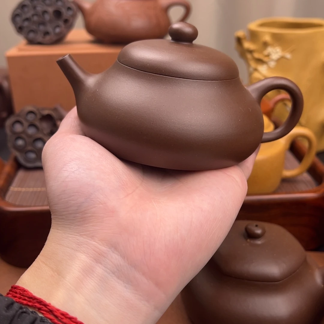 茶壶紫砂若愚 紫泥 160cc