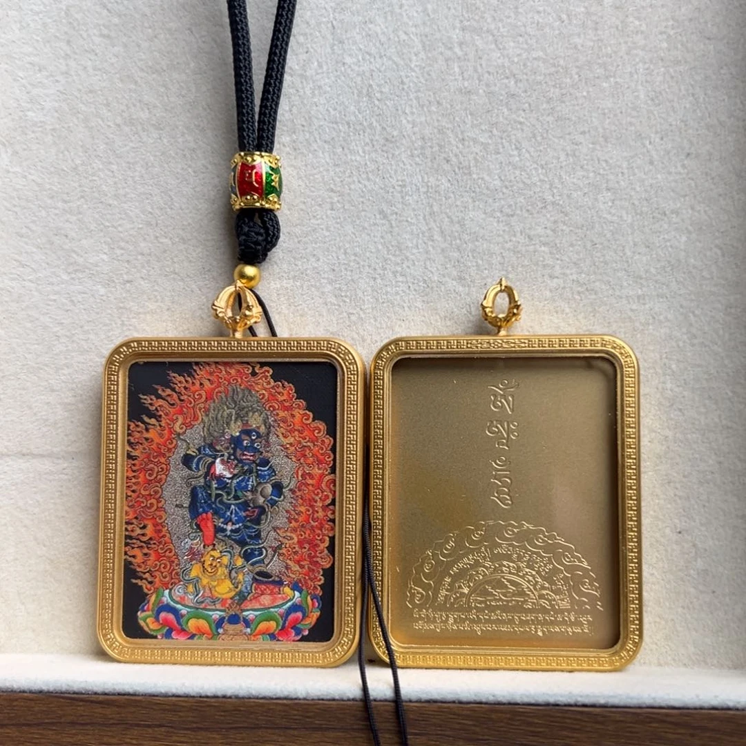 琢***生吊坠单面定制 黑老爷