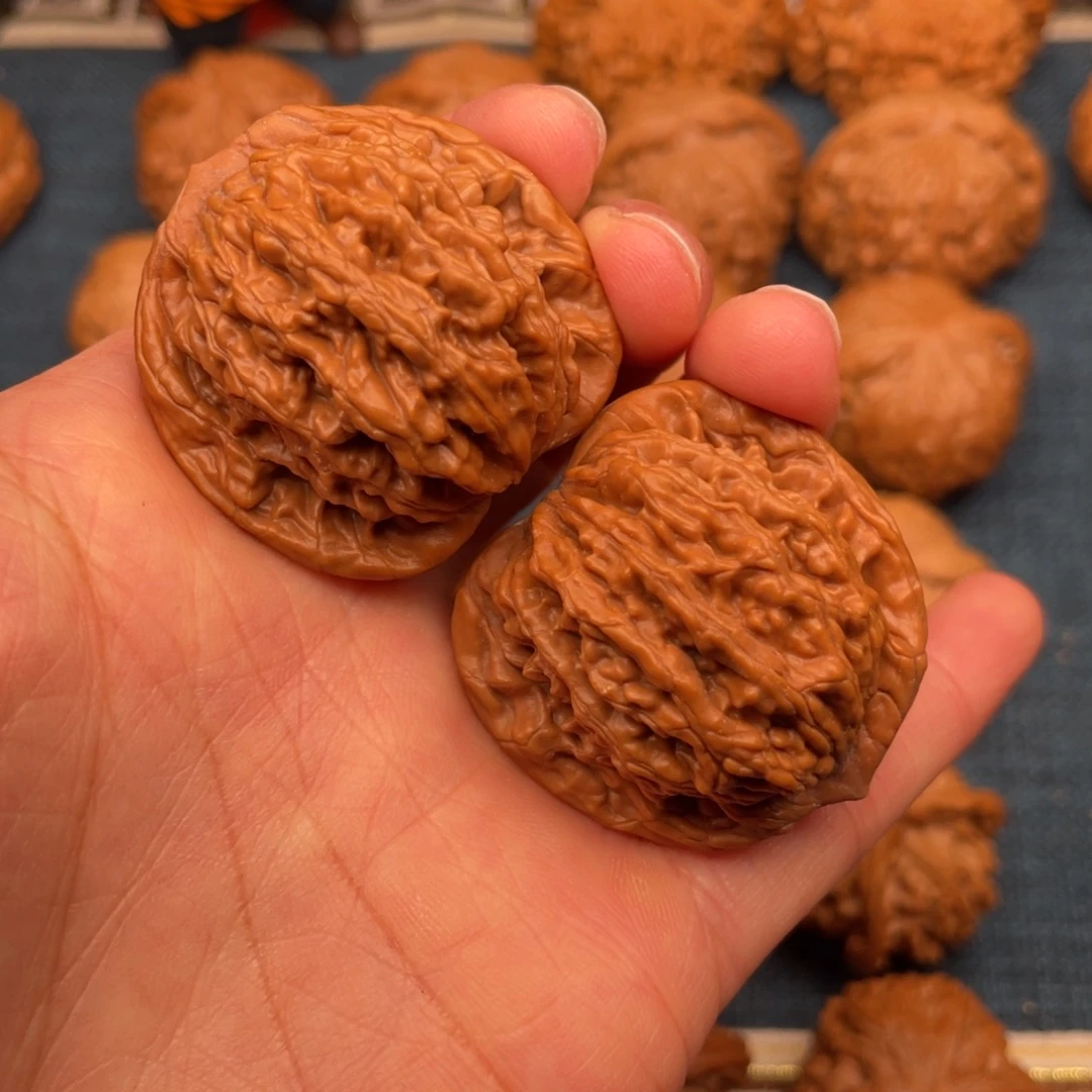 把件文玩核桃37全品毕业虎头