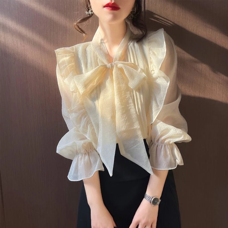 （401-500）春秋季韩版衬衫女装