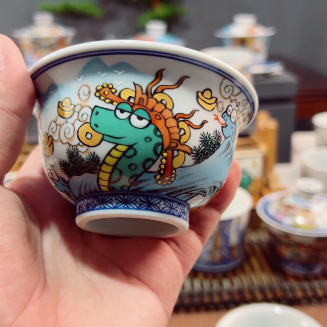 杯景德镇手工手绘