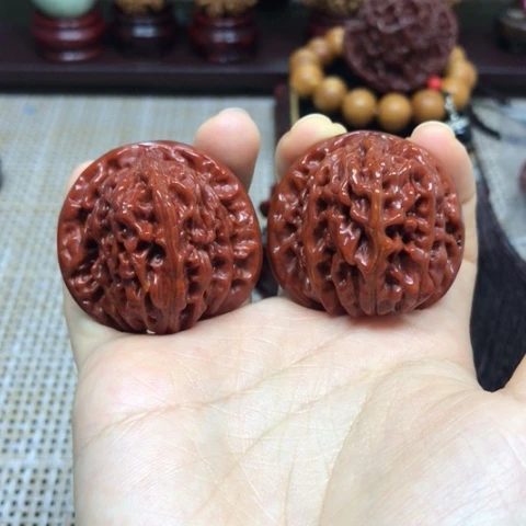 文玩核桃吊坠四座楼 39尺