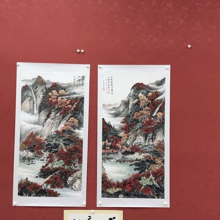 国画书画作品多次参加全国大展获奖