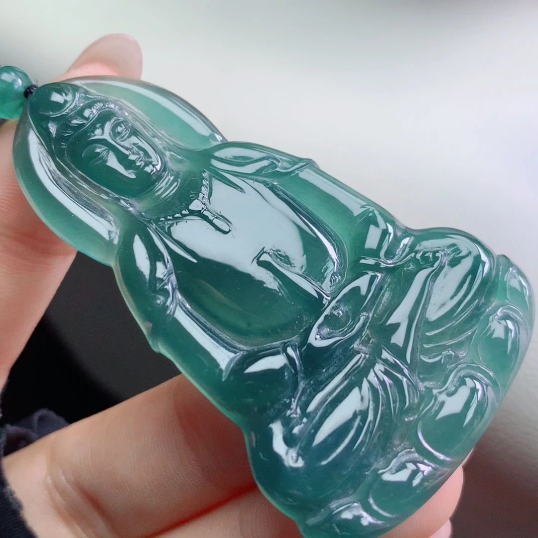翡翠未镶嵌颈饰翡翠吊坠
