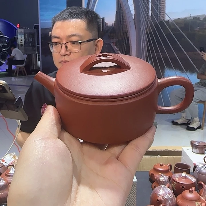茶杯紫砂朱泥汉瓦   150CC