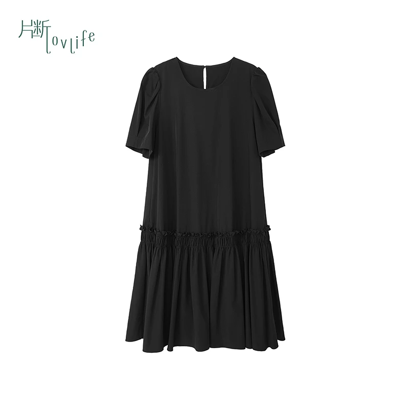 片断女装短袖连衣裙P4B322141L03