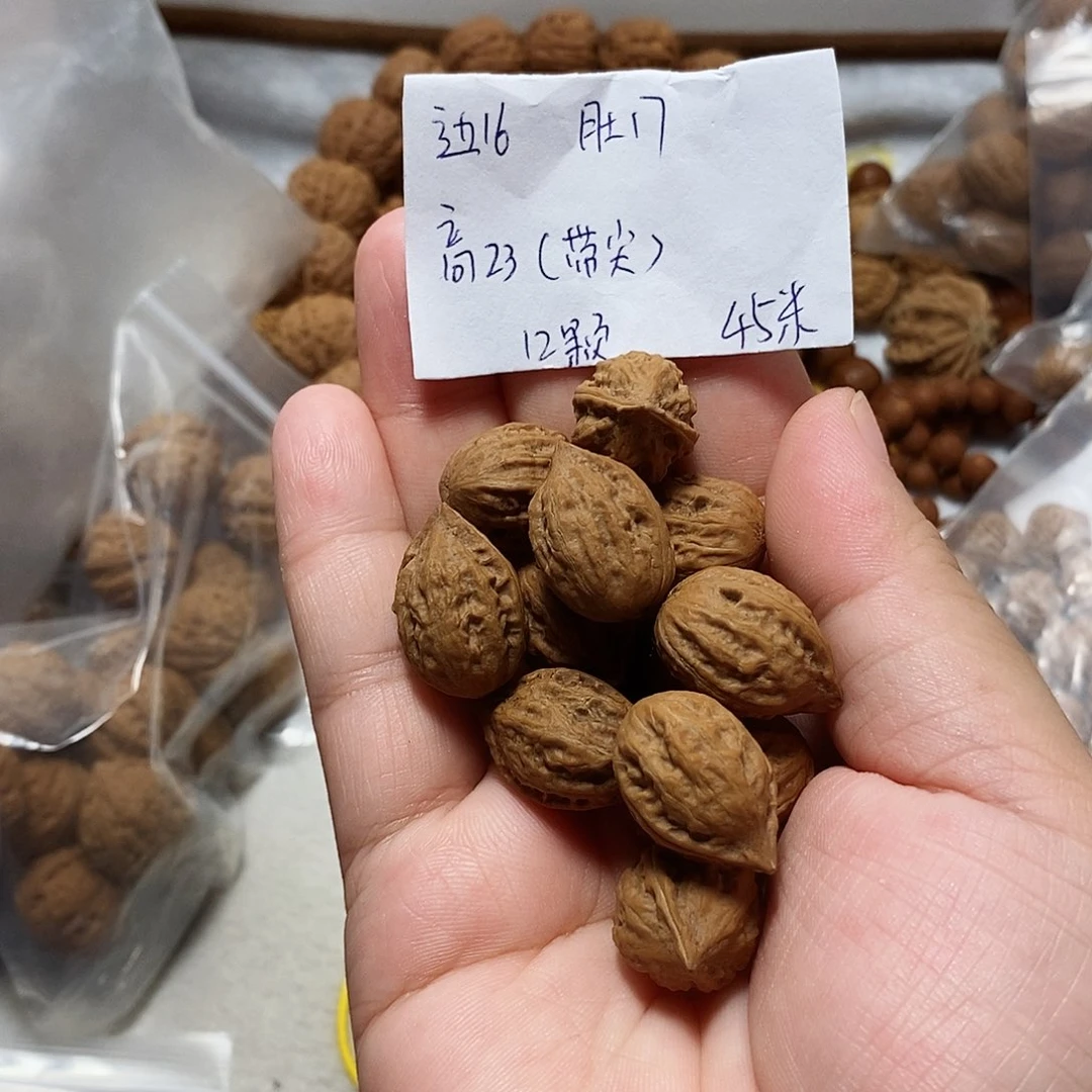 核桃手串/手链爷*儿小八棱单圈
