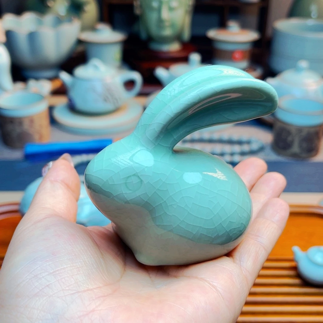 【闪购商品】汝州单壶，天青，大壶，