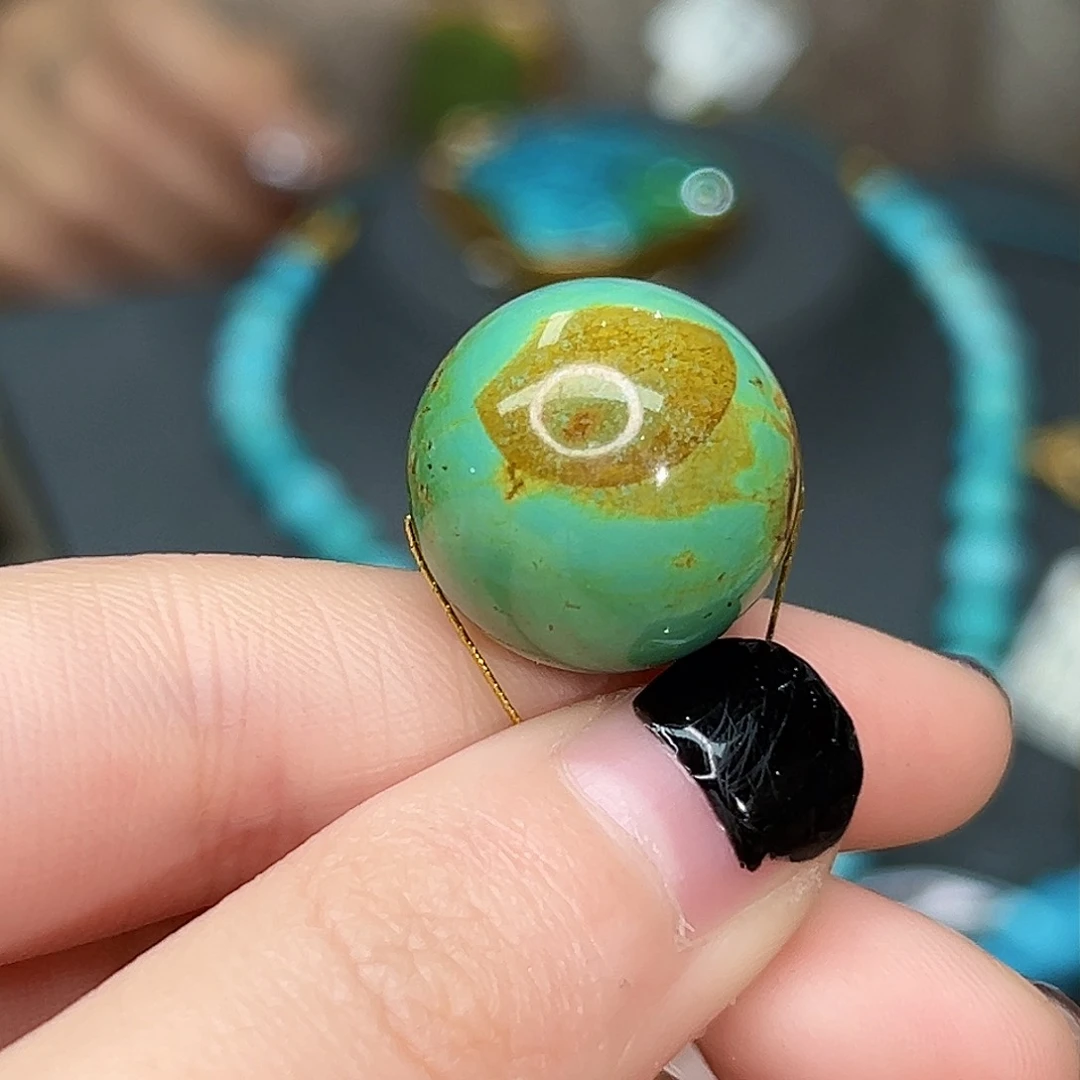 绿松石珠宝奇石未镶嵌菲*