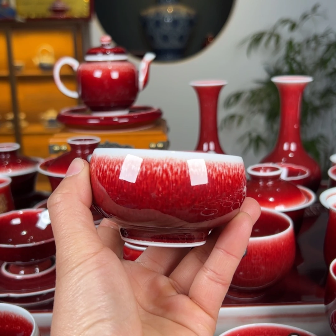 杯子猛*修景德镇原矿柴窑禅定杯