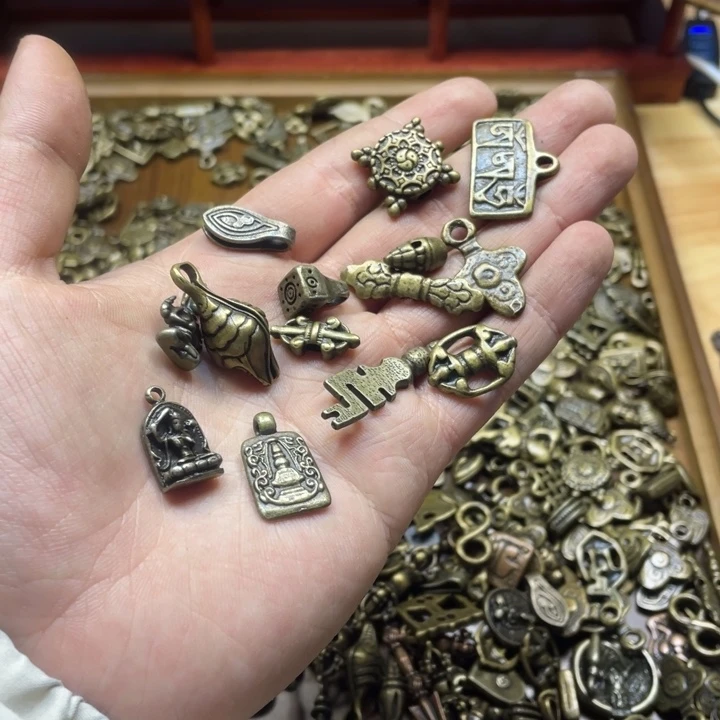 藏传小元素黄利马14个 4