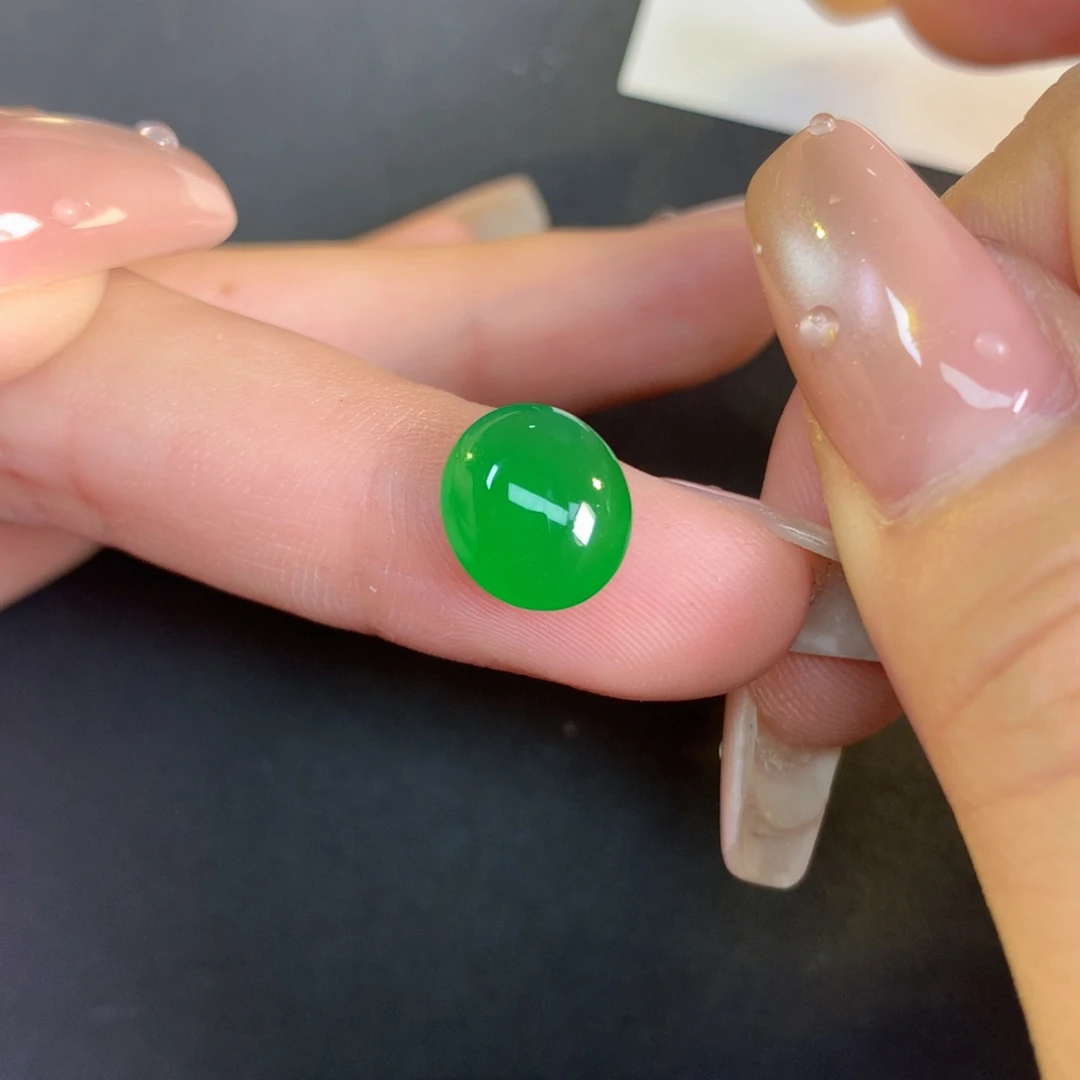 翡翠裸石翡翠翡翠10.45-9.16-4.34