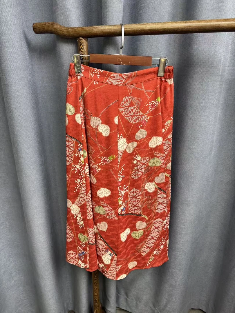 2025秋季新款时尚百搭桑蚕丝半身裙女T430