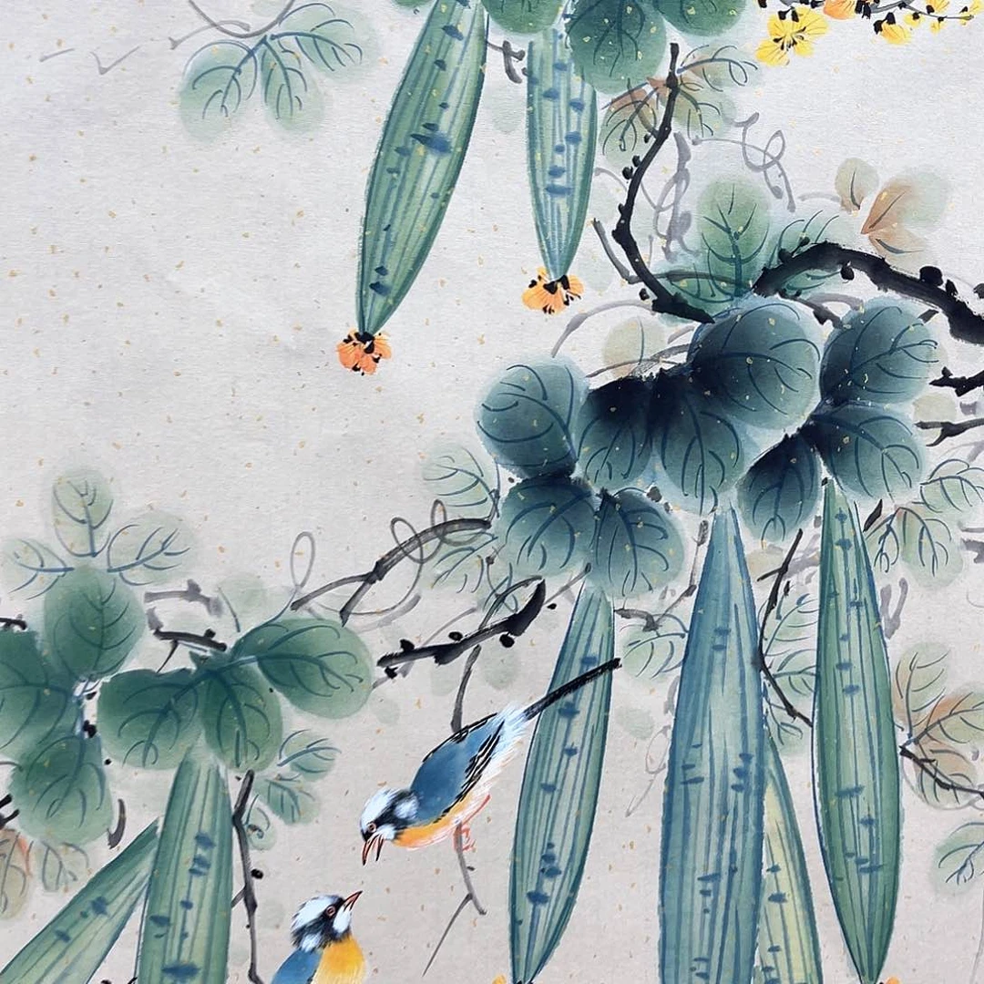 国画国画纯手绘作品
