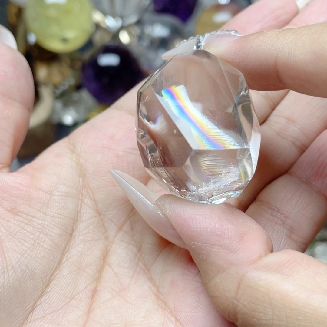 乖***宝水晶珠宝半成品未镶嵌