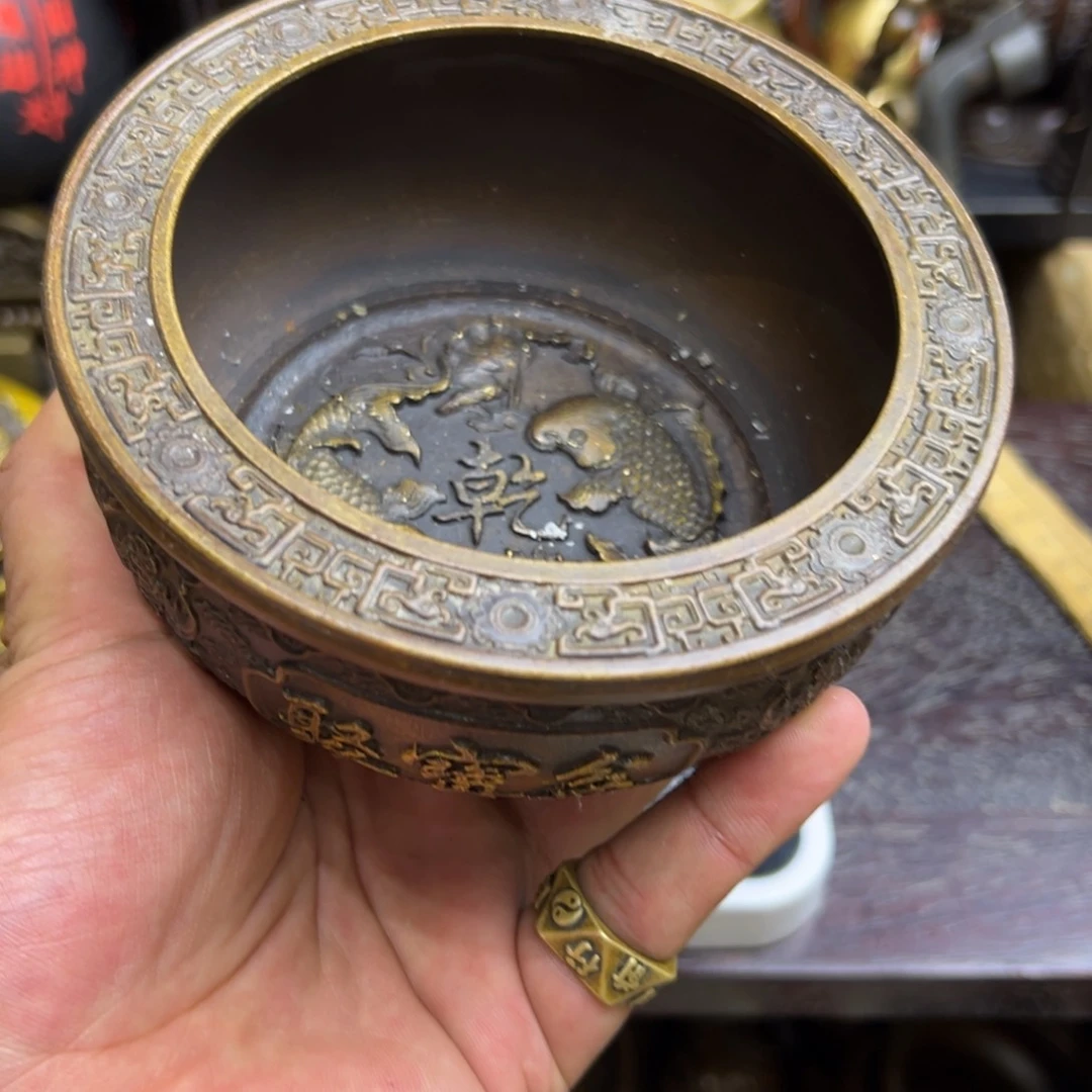 百万古铜工艺品摆件