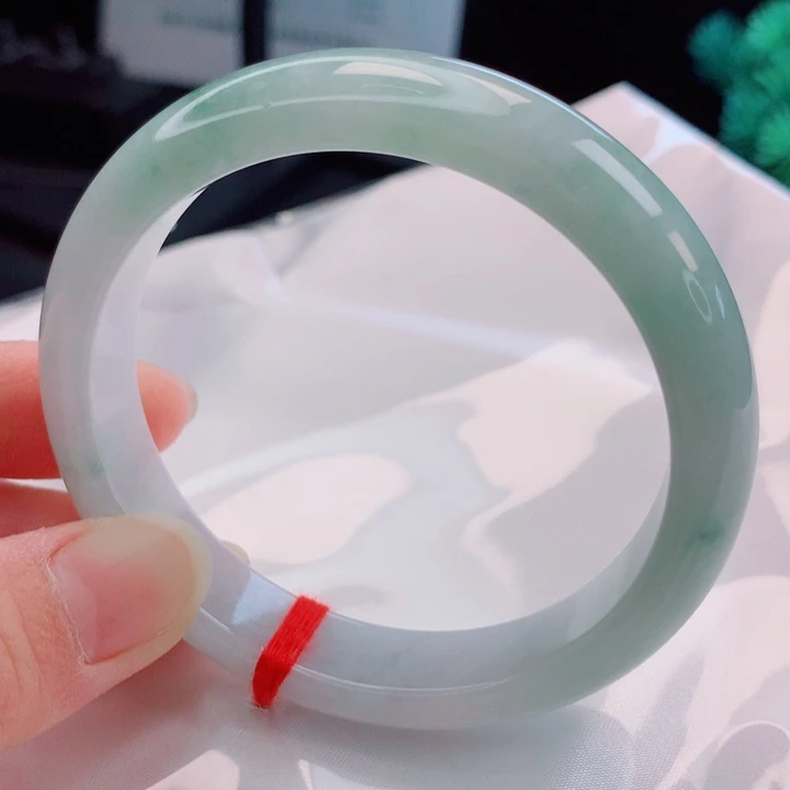 翡翠未镶嵌手镯58。59