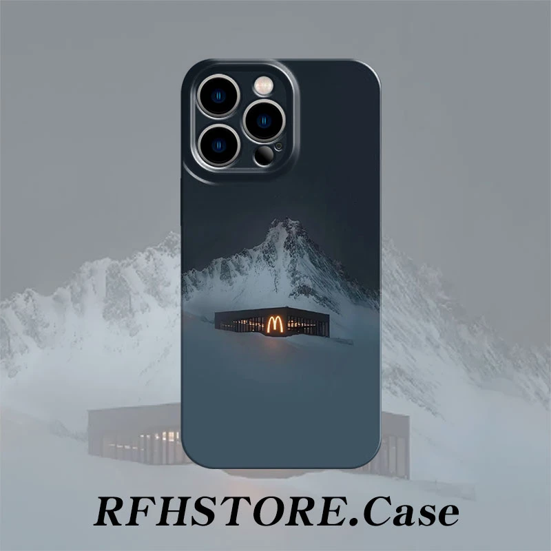 ZMGX雪山M记适用iPhone16/15pro菲林手机壳华为P70vivo小米oppo硬