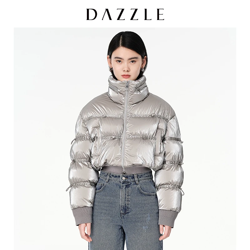 【陈大可】DAZZLE地素时髦短款廓形面包服羽绒服女2D4K2311F
