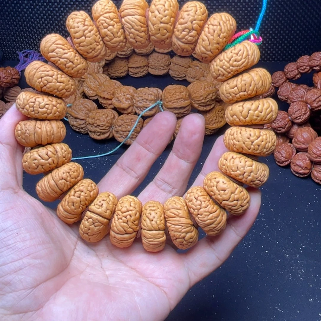 文玩核桃手串桃核