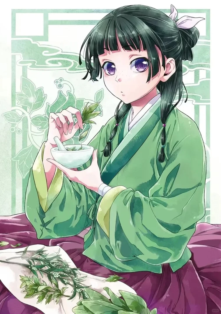 【明选】药屋少女的呢喃 原画切页 二次元  日向夏