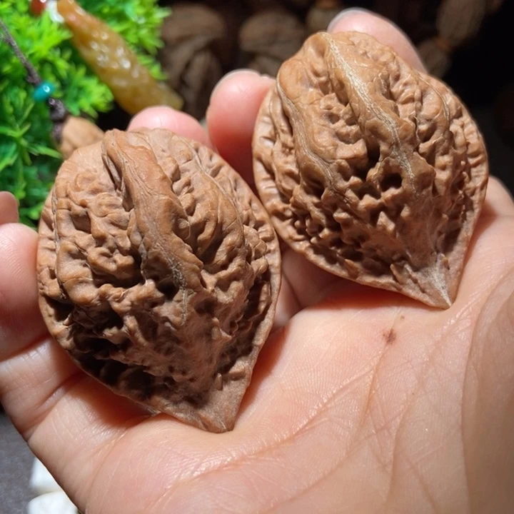 把件文玩核桃东北楸子小雪27