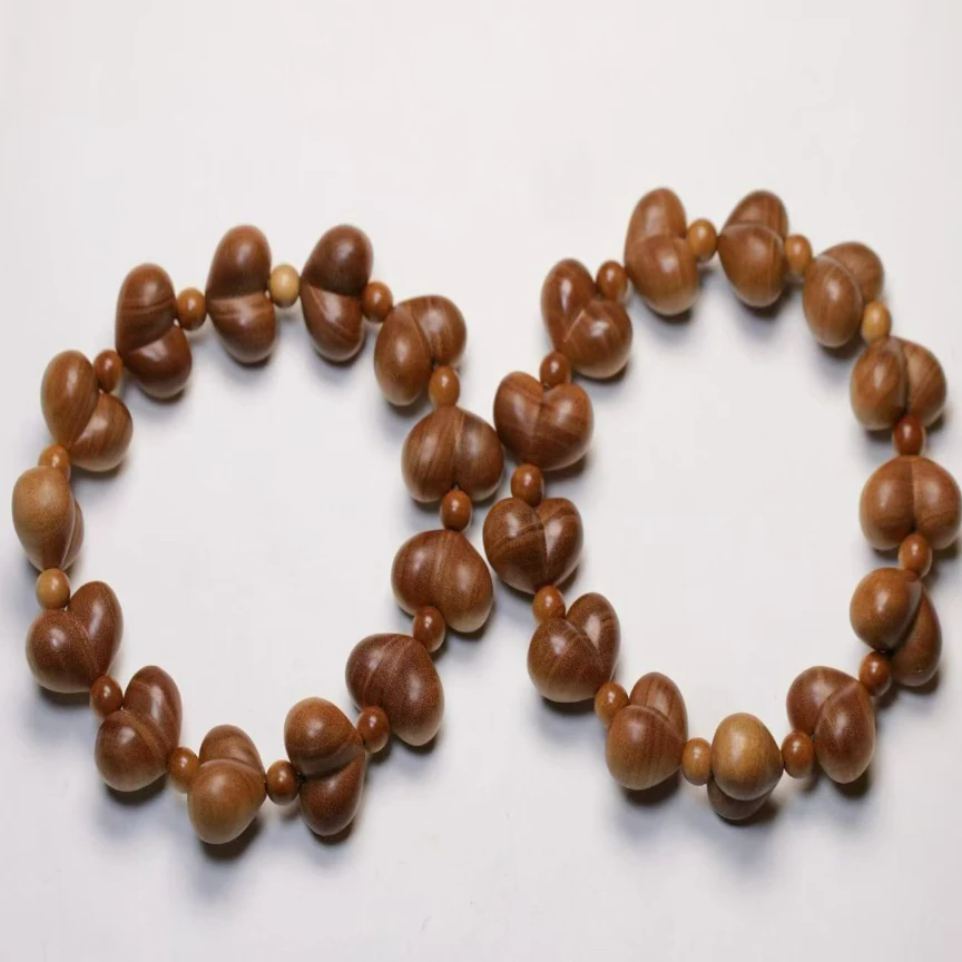 屁桃心黑肉老料高货保真印度迈索尔老山檀香