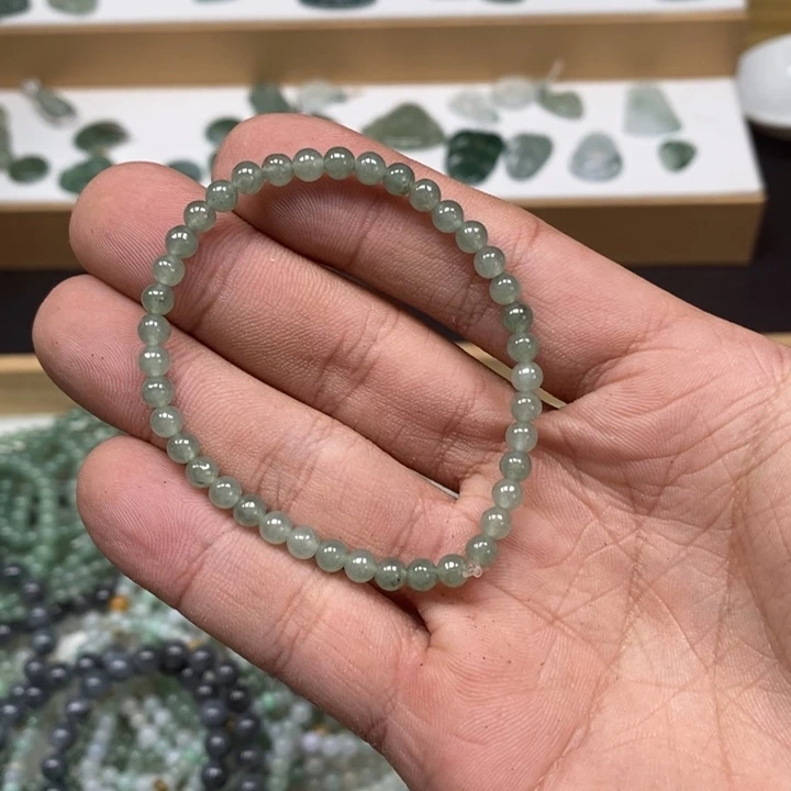 翡翠未镶嵌手链天然a货翡翠08