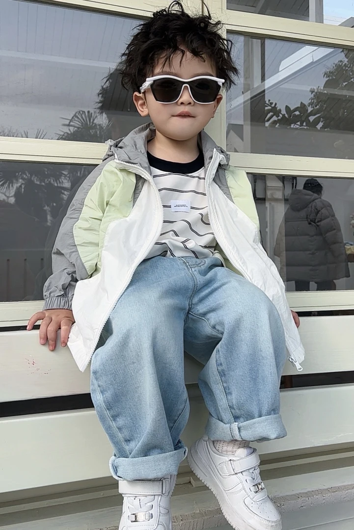 【棉逗熊品牌】2025男童韩版夏季休闲中大童百搭T恤-15028