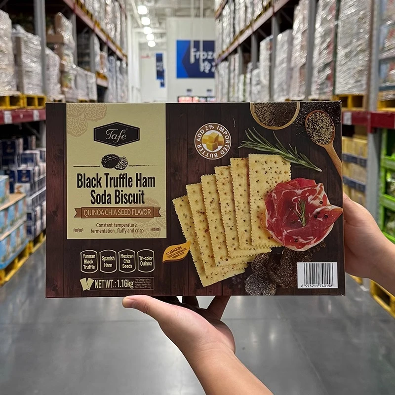 Tafe 黑松露火腿苏打饼干(黎麦奇亚籽风味)1.16kg
