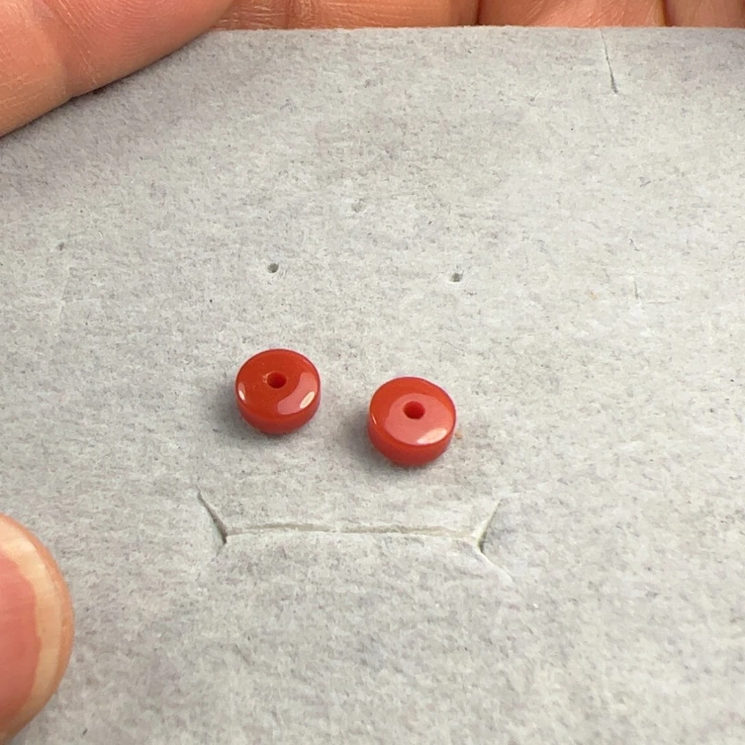 南红玛瑙隔片未镶嵌