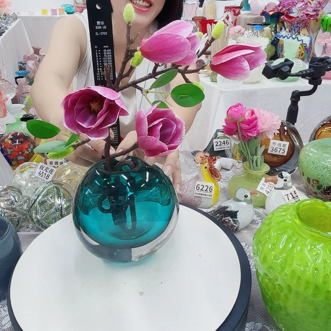 微瑕花瓶安妮花瓶花器摆件