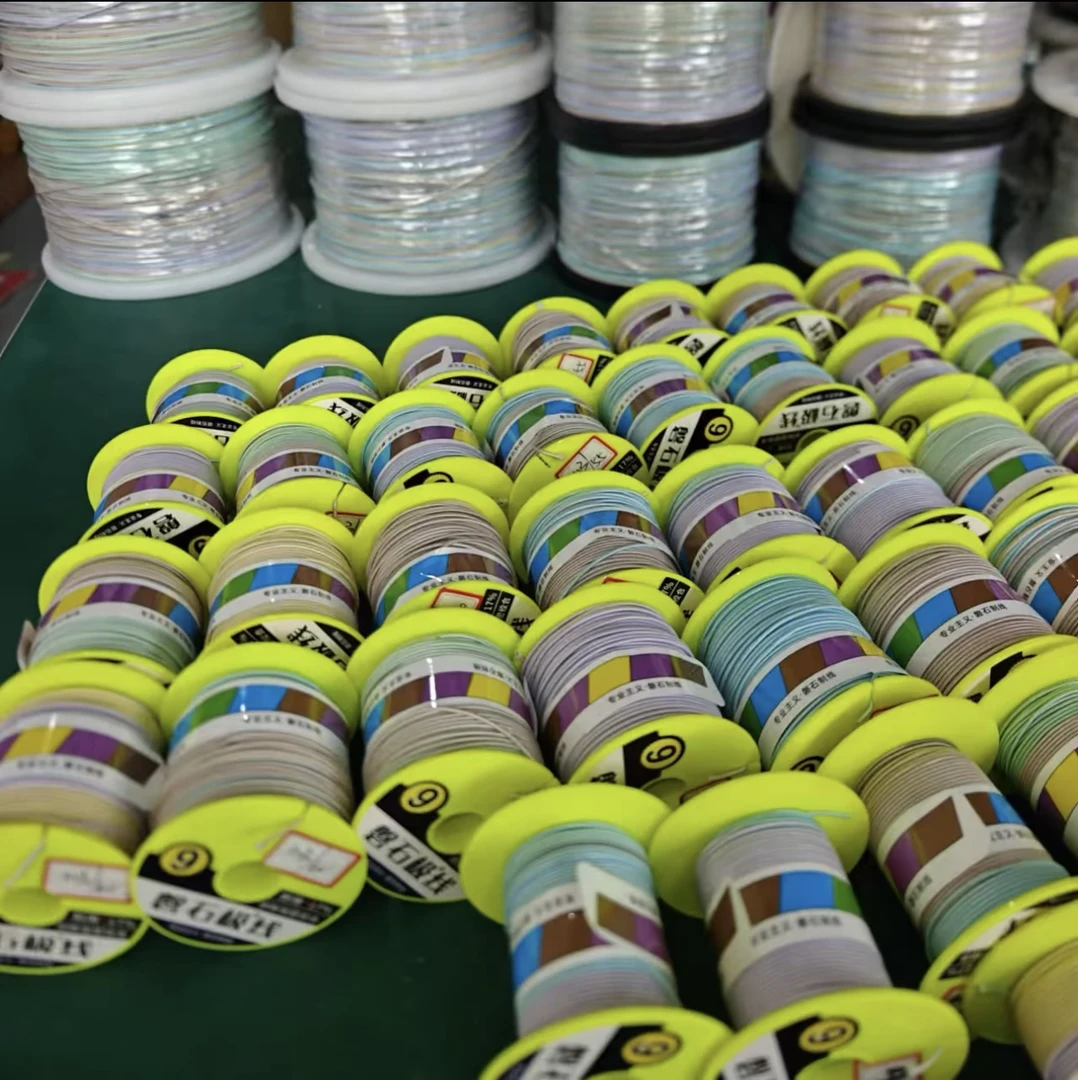 磐石1.3彩虹大力马九芯主线耐磨拉力强钓鱼专用