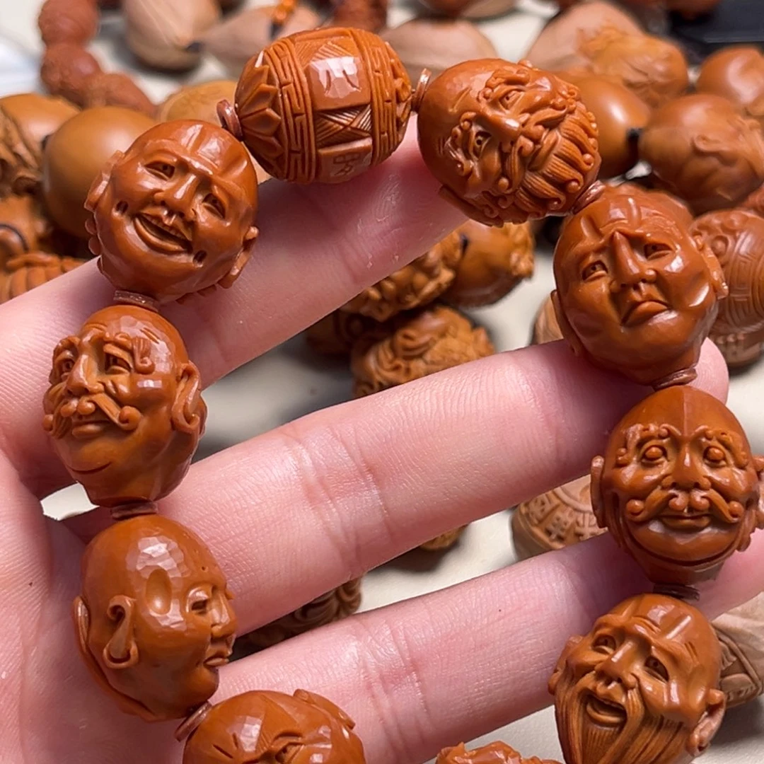 橄榄核吊坠乌****机十八罗汉