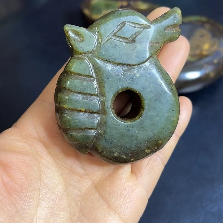 把件白玉菩提一个一个