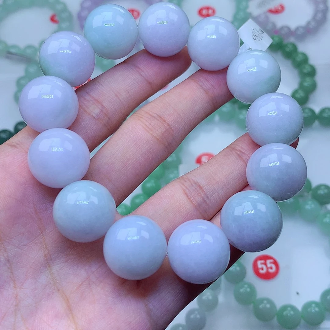 翡翠未镶嵌毛衣链