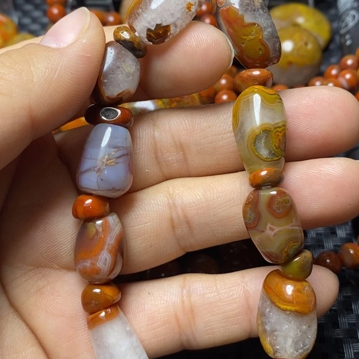 玛瑙/玉髓颈饰未镶嵌6
