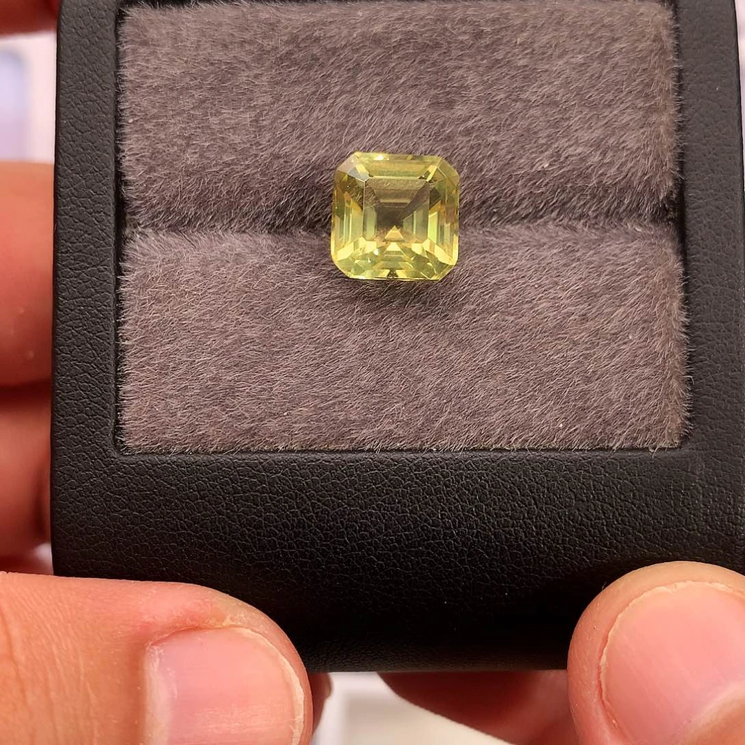 黄晶未镶嵌珠宝半成品19.9/19.9