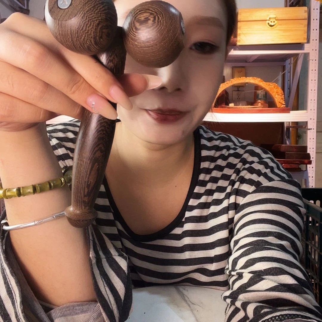 紫檀木类端景台涛**旧